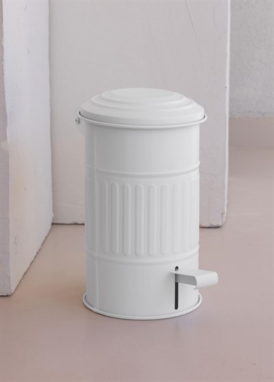 The Mia Çöp Kovası Banyo 5 Lt Beyaz MGL0009