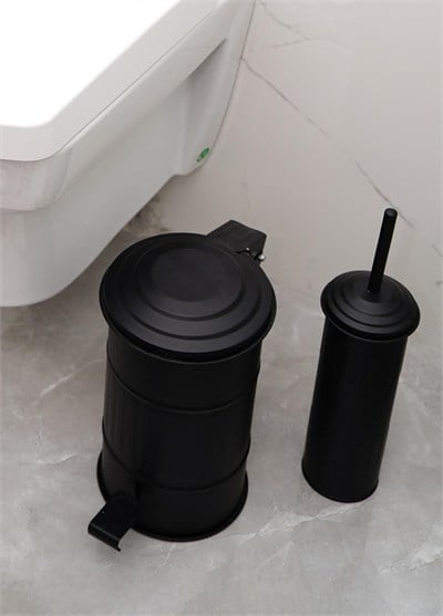 The Mia Çöp Kovası Banyo 5 Lt Siyah MGL0004