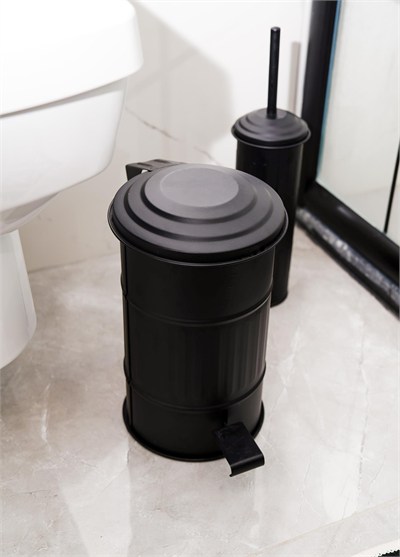 The Mia Çöp Kovası Banyo 5 Lt Siyah MGL0004