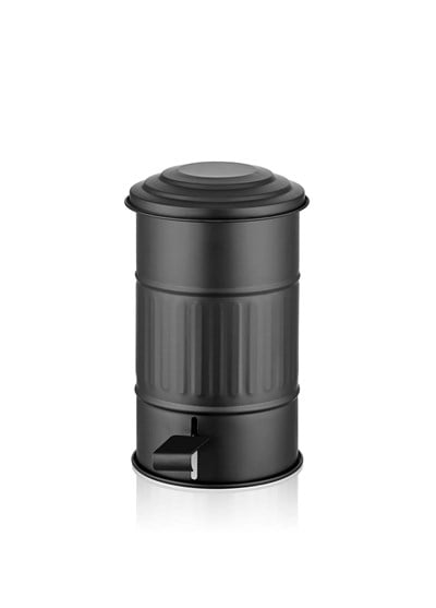 The Mia Çöp Kovası Banyo 5 Lt Siyah MGL0004