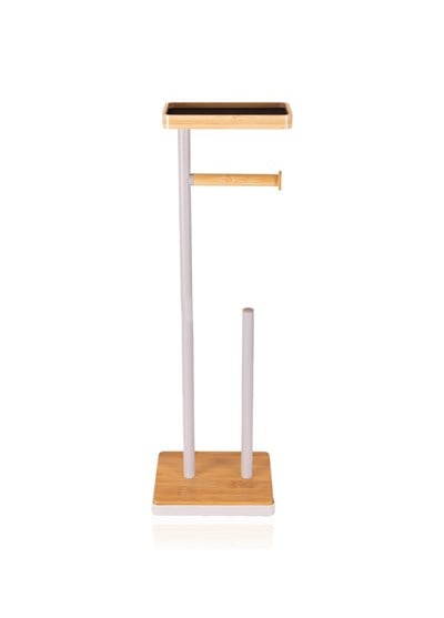 The Mia Tepsili Tuvalet Kağıdı Standı Gri GLV0758