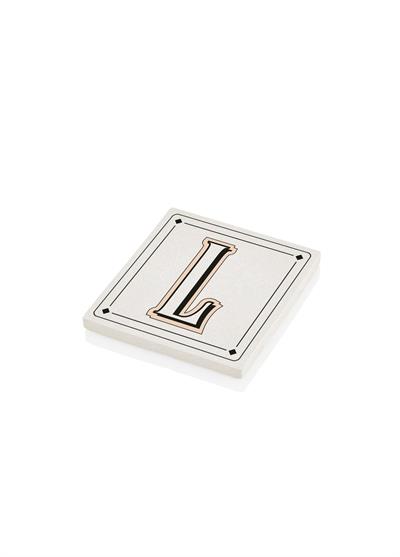 The Mia Emily Taş Bardak Altlığı - L