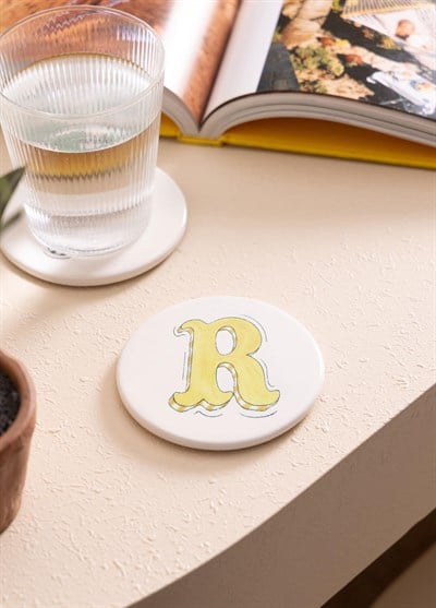 The Mia Harf Bardak Altlığı R