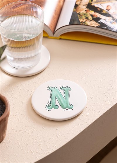 The Mia Harf Bardak Altlığı N