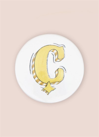 The Mia Harf Bardak Altlığı Ç