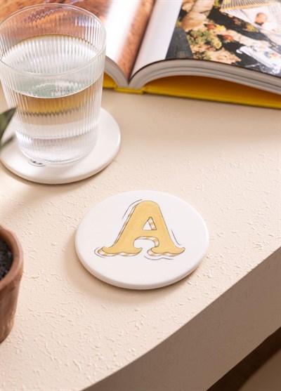 The Mia Harf Bardak Altlığı A