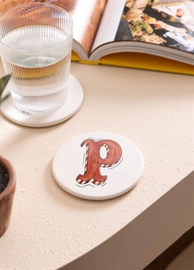 The Mia Harf Bardak Altlığı P