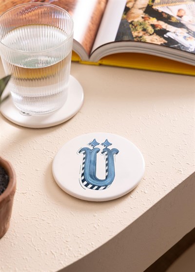 The Mia Harf Bardak Altlığı Ü