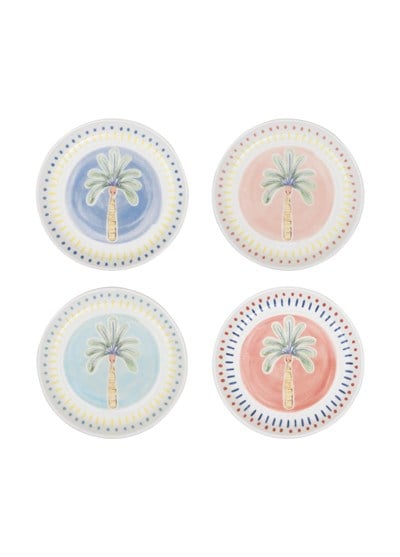 The Mia Italian Summer Bardak Altlığı 4lü Set10 cm