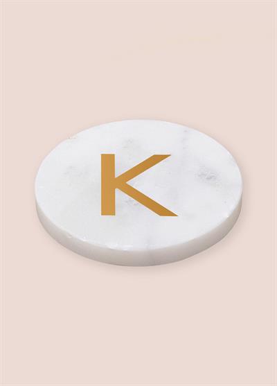 The Mia Mermer Bardak Altlığı K