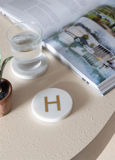 The Mia Mermer Bardak Altlığı H