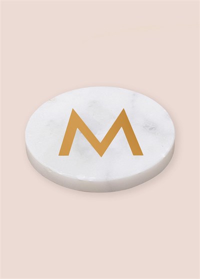 The Mia Mermer Bardak Altlığı M