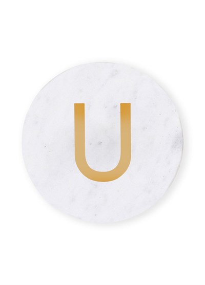 The Mia Mermer Bardak Altlığı U