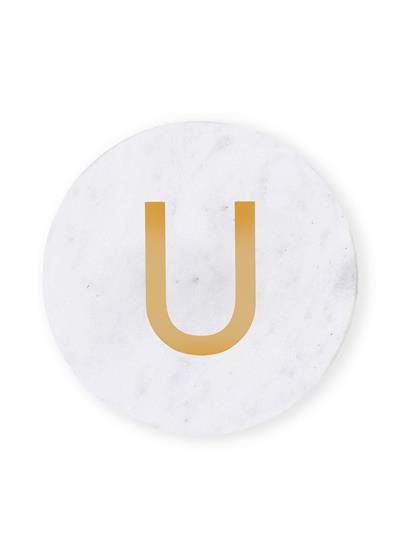 The Mia Mermer Bardak Altlığı U