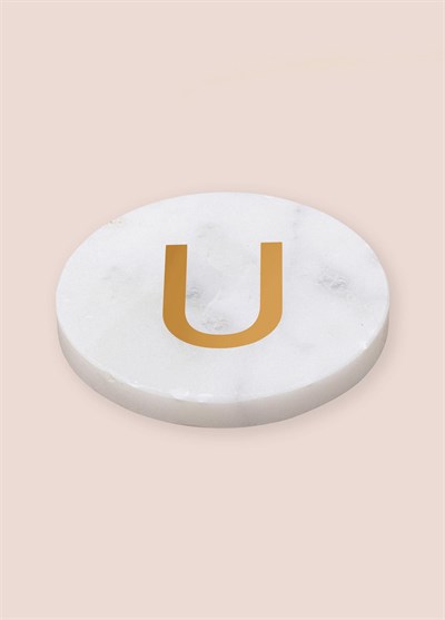 The Mia Mermer Bardak Altlığı U