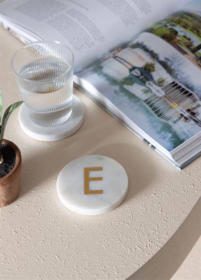 The Mia Mermer Bardak Altlığı E