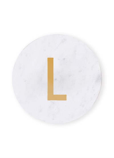 The Mia Mermer Bardak Altlığı L