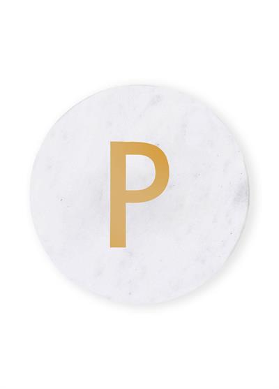 The Mia Mermer Bardak Altlığı P