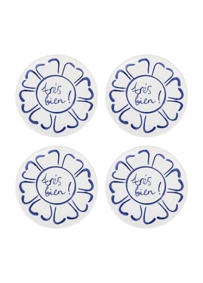 The Mia Palma Bardak Altlığı 4lü Set10 cm