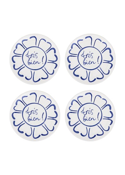 The Mia Palma Bardak Altlığı 4lü Set10 cm