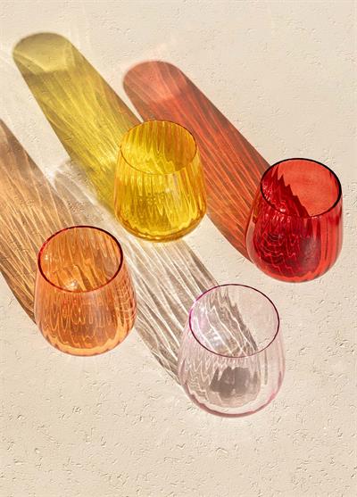 The Mia Cam Su Bardağı Turuncu 450 ml BRD0127