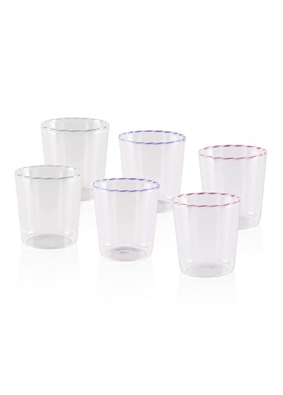 The Mia Borosilikat Su Bardağı 6 Parça 320 ml 