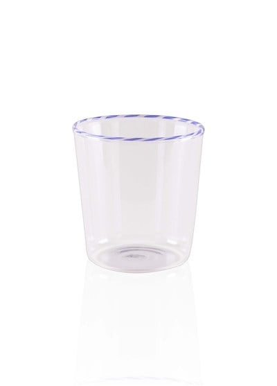 The Mia Borosilikat Su Bardağı Mavi 320 ml BRD0131