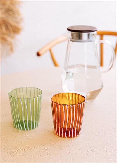 The Mia Line Su Bardağı Amber 320 ml