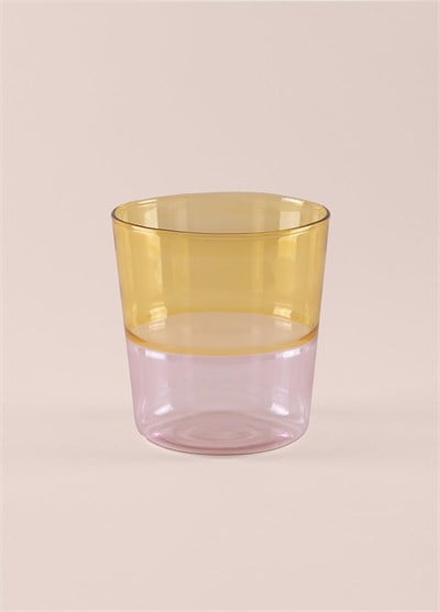 The Mia Rainbow Su Bardağı Sarı 320 ml