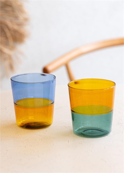 The Mia Rainbow Su Bardağı Amber 320 ml