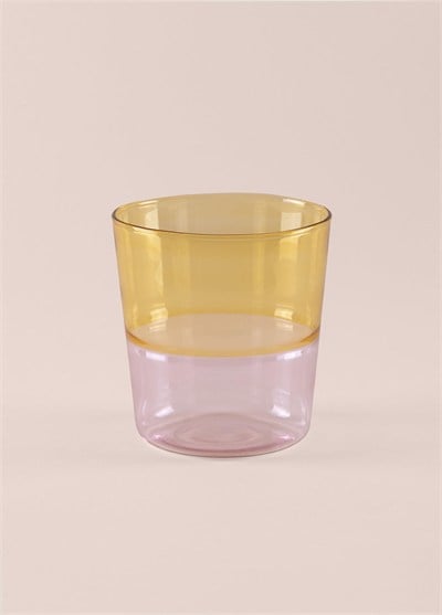 The Mia Rainbow Su Bardağı Sarı 320 ml