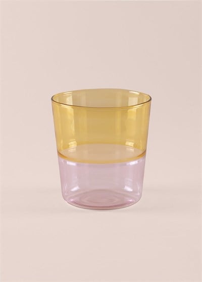 The Mia Rainbow Su Bardağı Sarı 320 ml