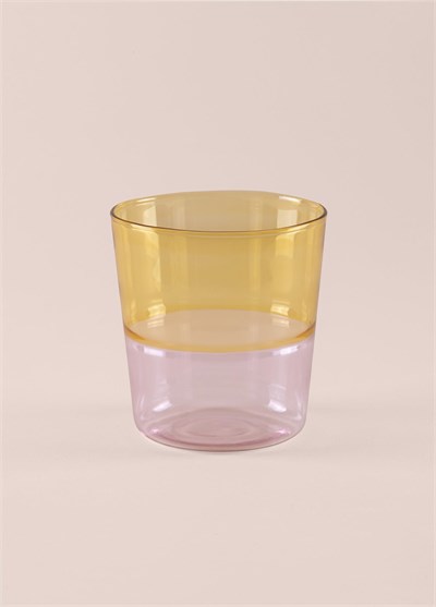 The Mia Rainbow Su Bardağı Sarı 320 ml