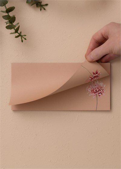 The Mia Art Line Mini Notluk Chrysanthemum 10x21cm 40 Yapr