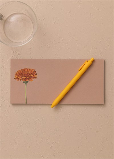 The Mia Art Line Mini Notluk Marigold 10 x 21 cm 40 Yaprak