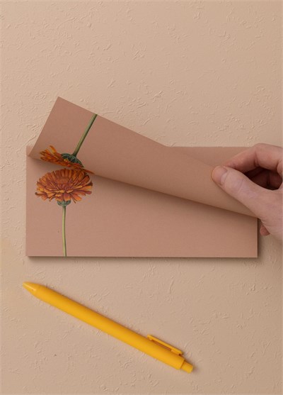 The Mia Art Line Mini Notluk Marigold 10 x 21 cm 40 Yaprak