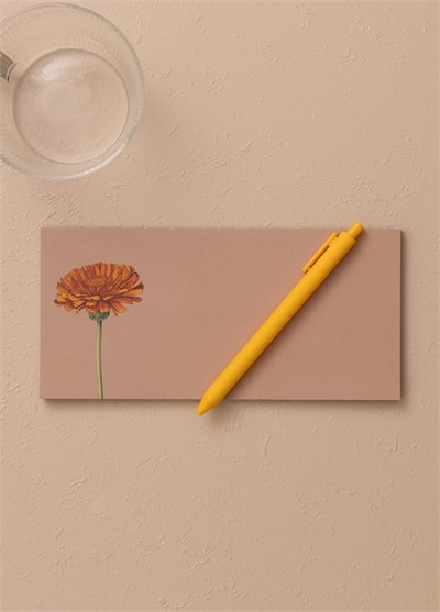 The Mia Art Line Mini Notluk Marigold 10 x 21 cm 40 Yaprak