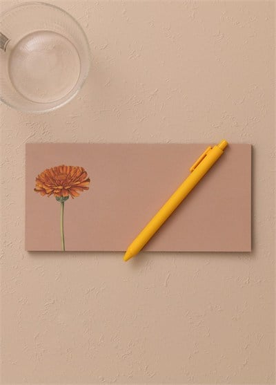 The Mia Art Line Mini Notluk Marigold 10 x 21 cm 40 Yaprak