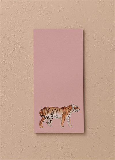 The Mia Art Line Mini Notluk Tiger 10 x 21 cm 40 Yaprak