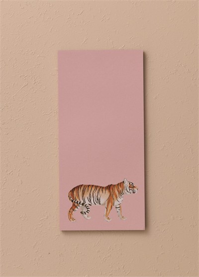 The Mia Art Line Mini Notluk Tiger 10 x 21 cm 40 Yaprak