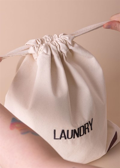 KYND Laundry Büzgülü Çanta 32x40 cm