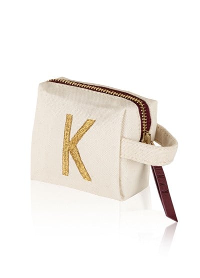 The Mia Harf Nakışlı Çanta K 14x12 cm