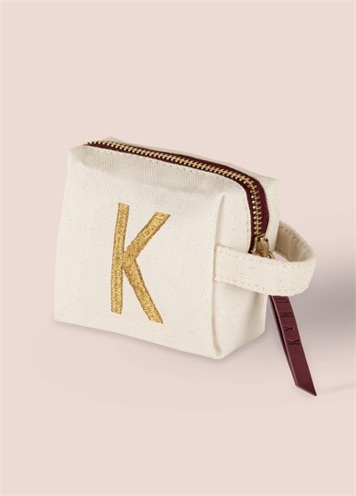 The Mia Harf Nakışlı Çanta K 14x12 cm