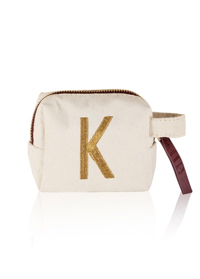 The Mia Harf Nakışlı Çanta K 14x12 cm