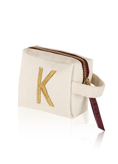The Mia Harf Nakışlı Çanta K 14x12 cm