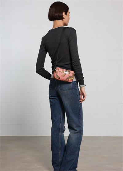WOUF Blush Leopard Mini Bag