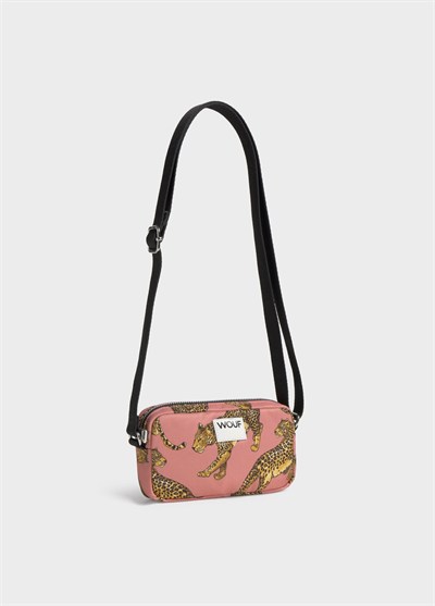 WOUF Blush Leopard Mini Bag
