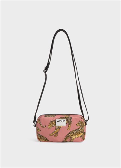 WOUF Blush Leopard Mini Bag