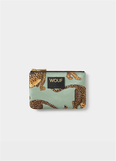 WOUF Emerald Leopard Wallet