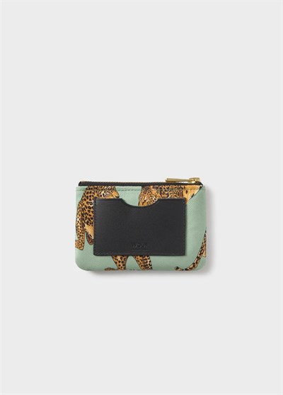 WOUF Emerald Leopard Wallet